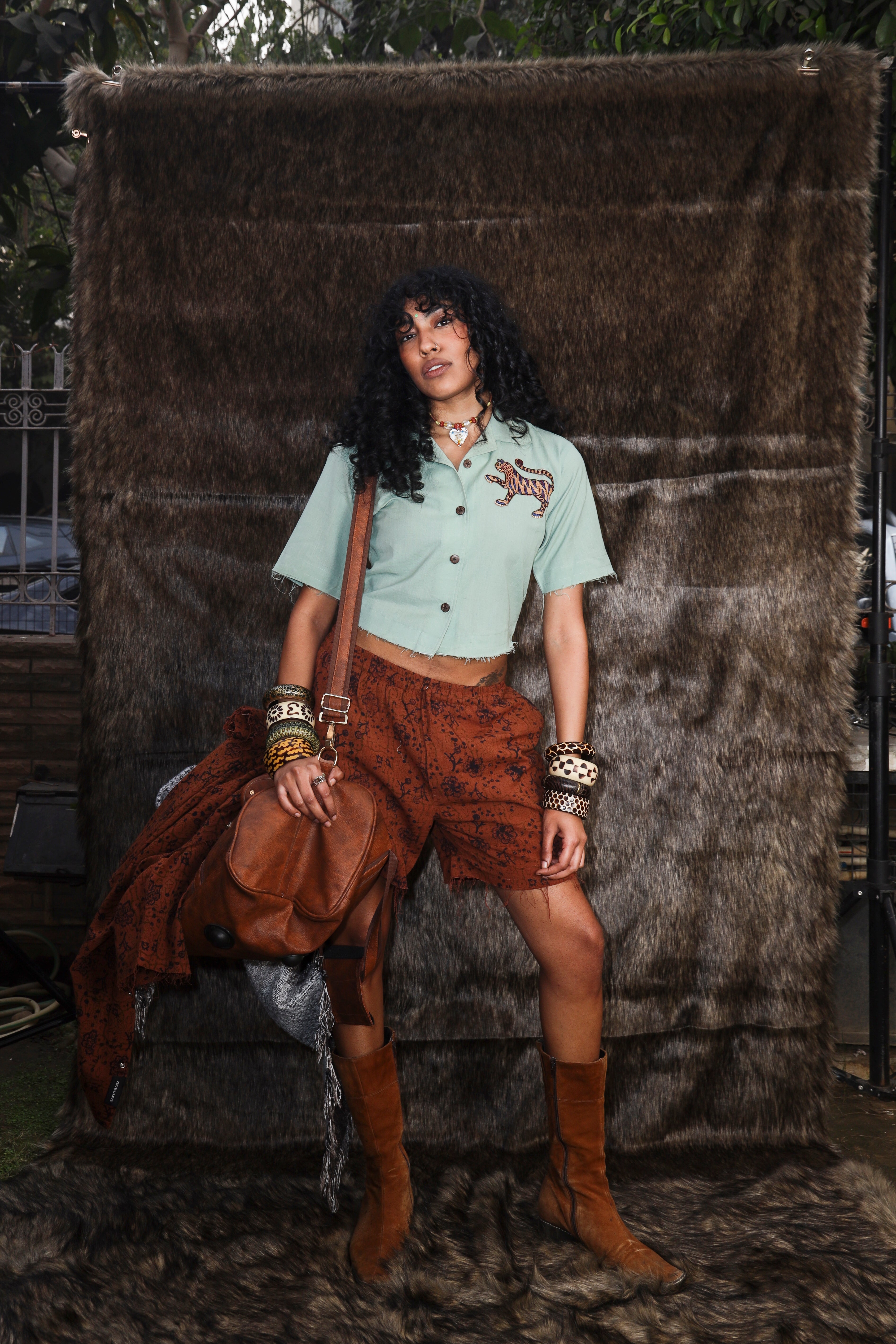 Authority Cropped Shirt