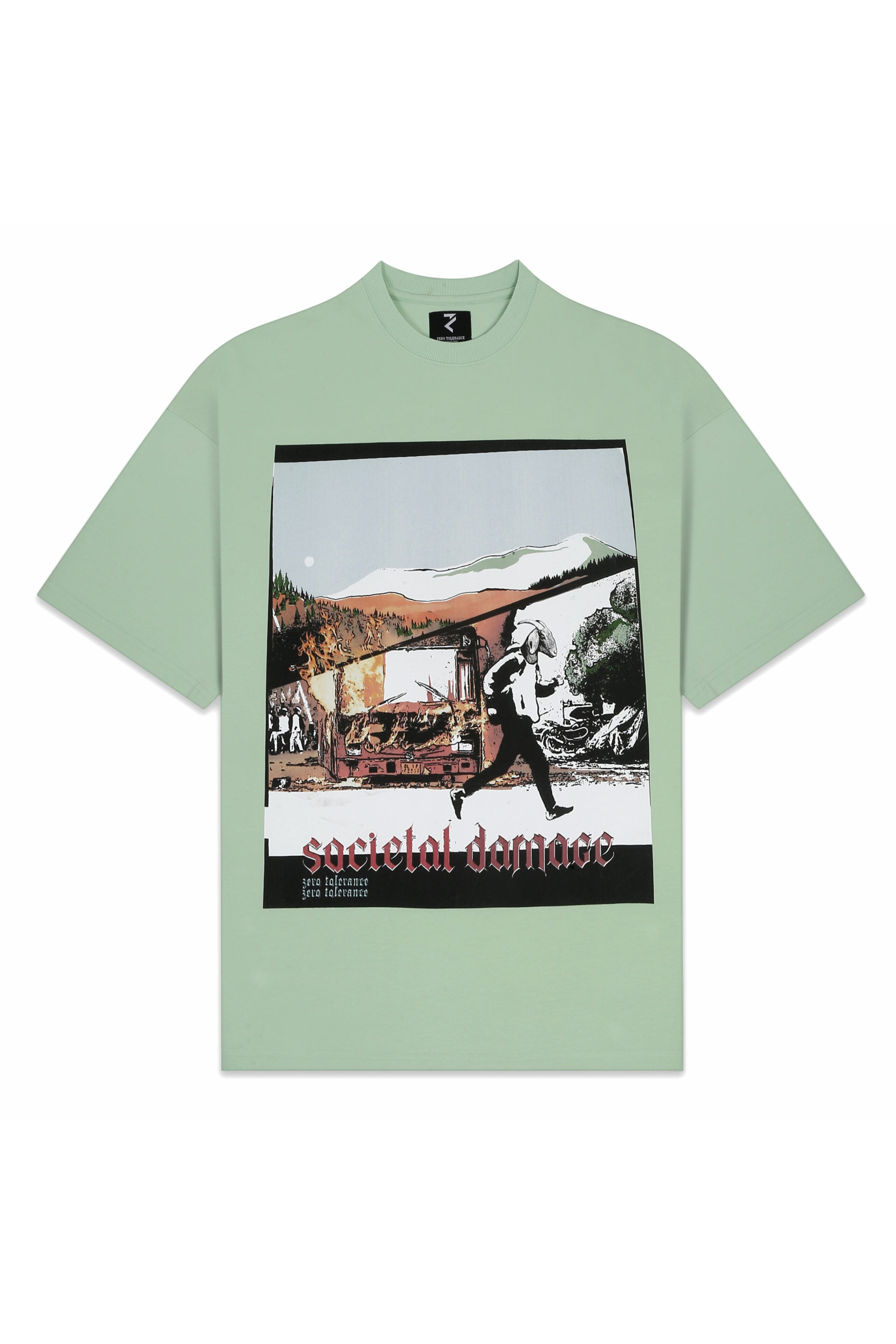 Societal Damage oversized t-shirt
