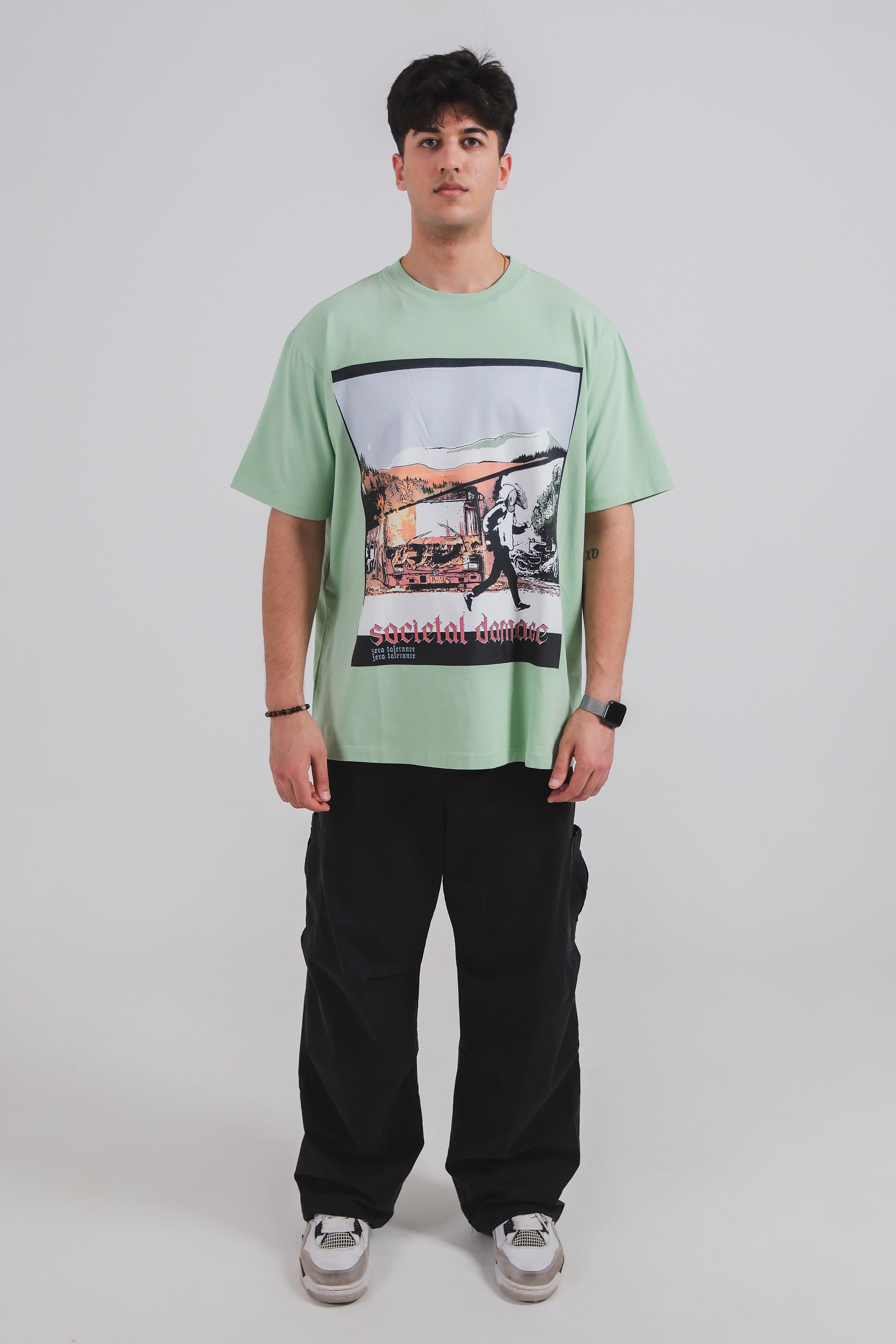 Societal Damage oversized t-shirt