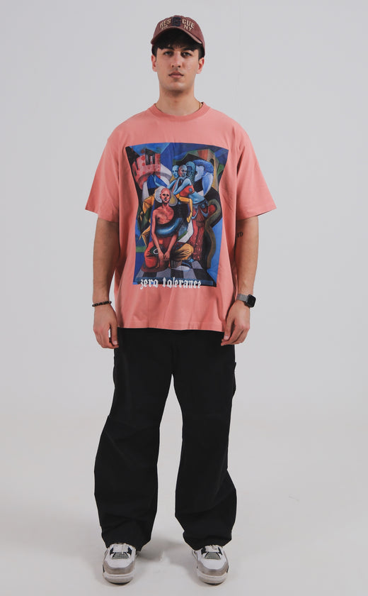 Sameera Sardana x Zero Tolerance oversized unisex t-shirt (Desert Sand)