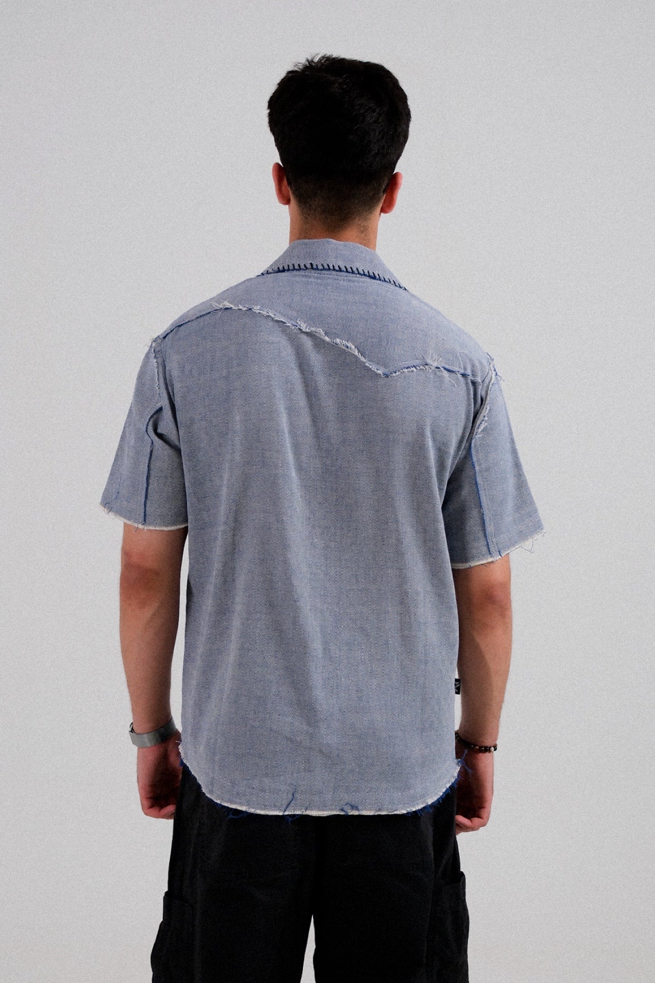 Rugged Blue Handmade Shirt (Unisex)