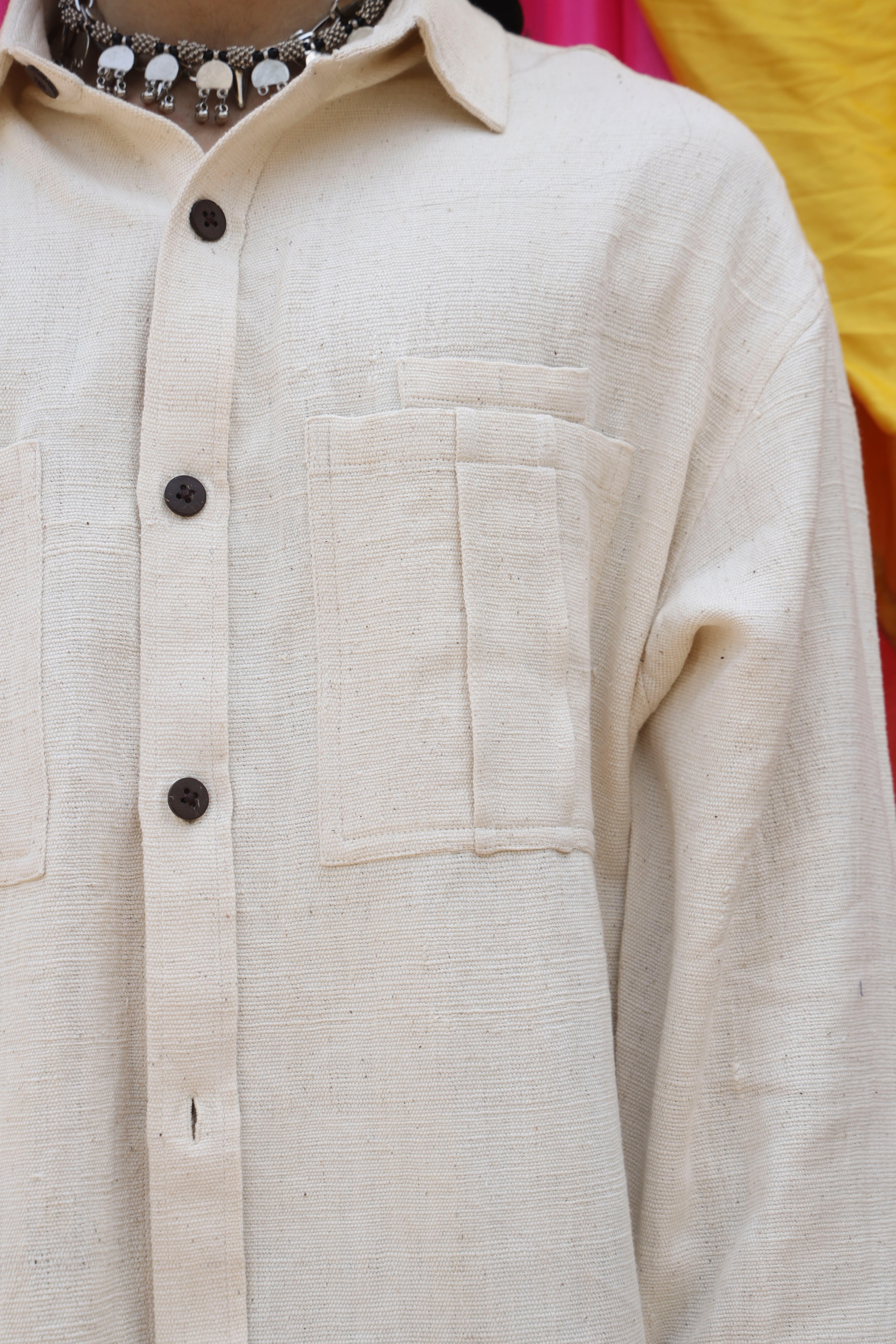 Handspun & Handwoven Cotton Shirt