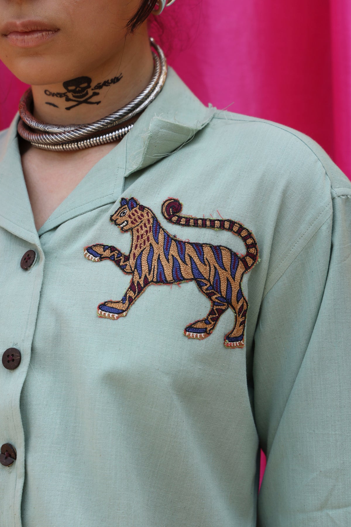 Authority Cropped Shirt