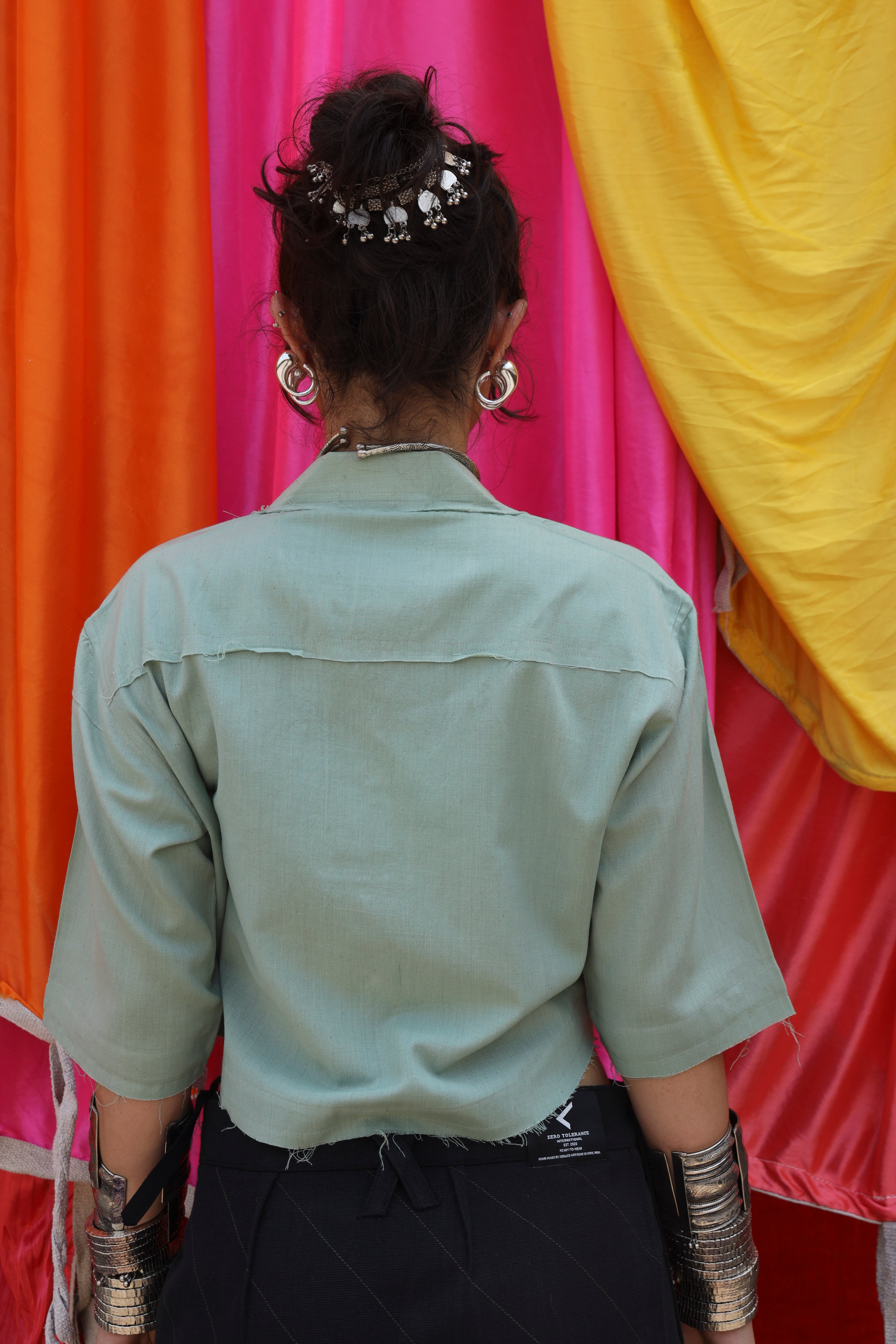 Authority Cropped Shirt – Zero Tolerance