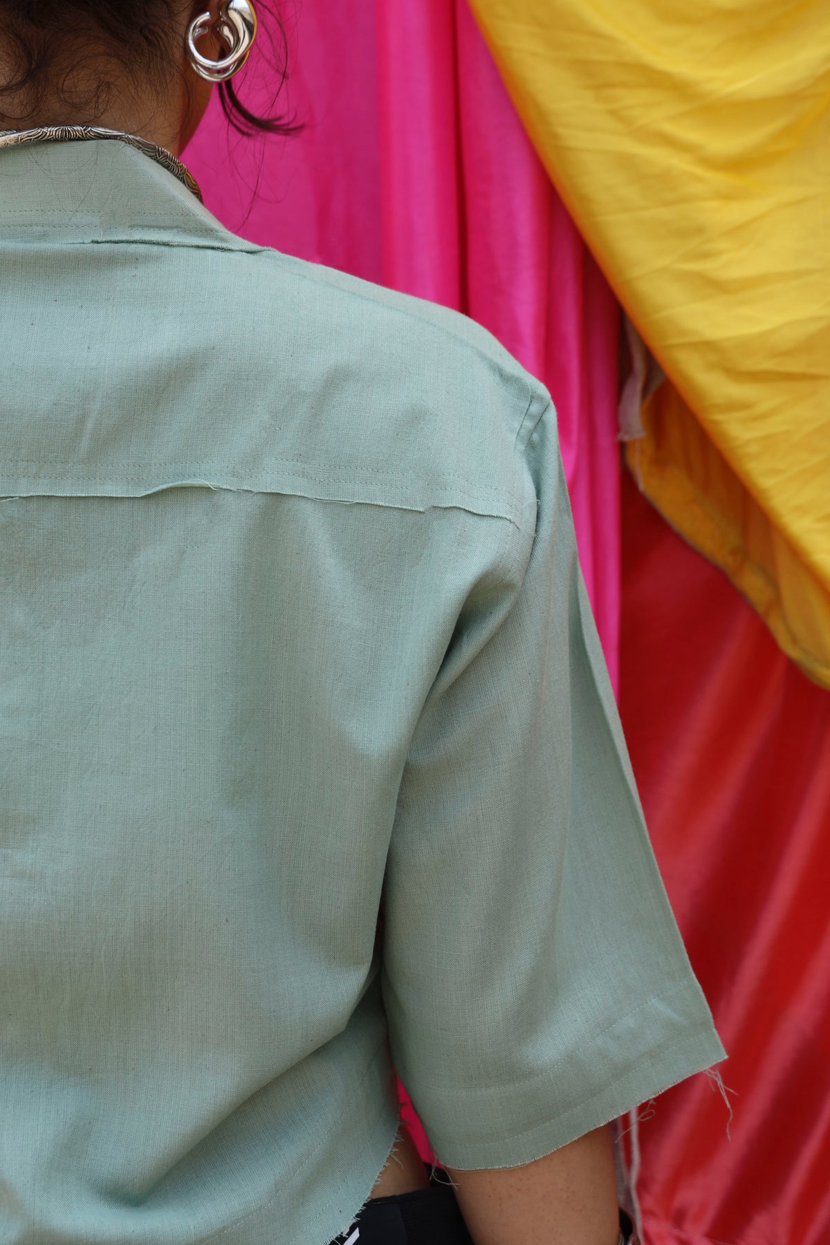 Authority Cropped Shirt