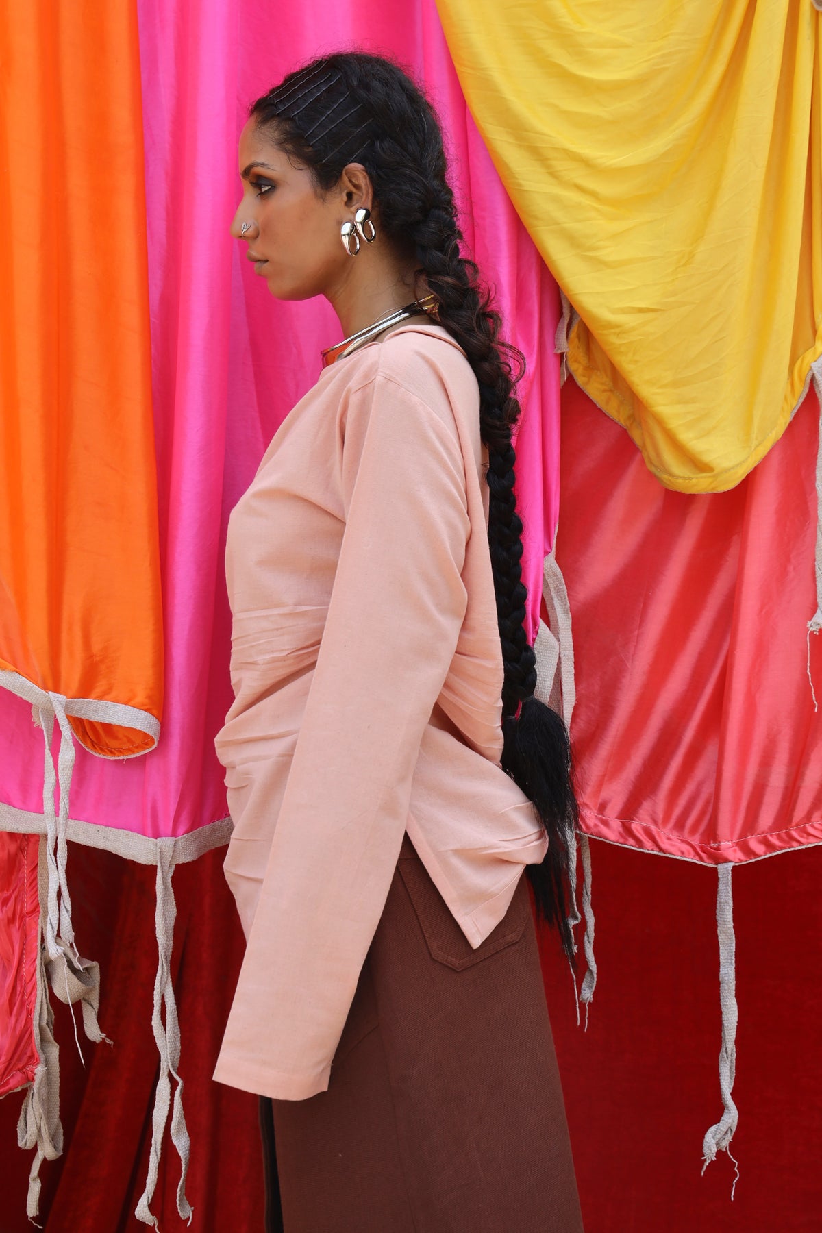 Asra Snap-Detail Top