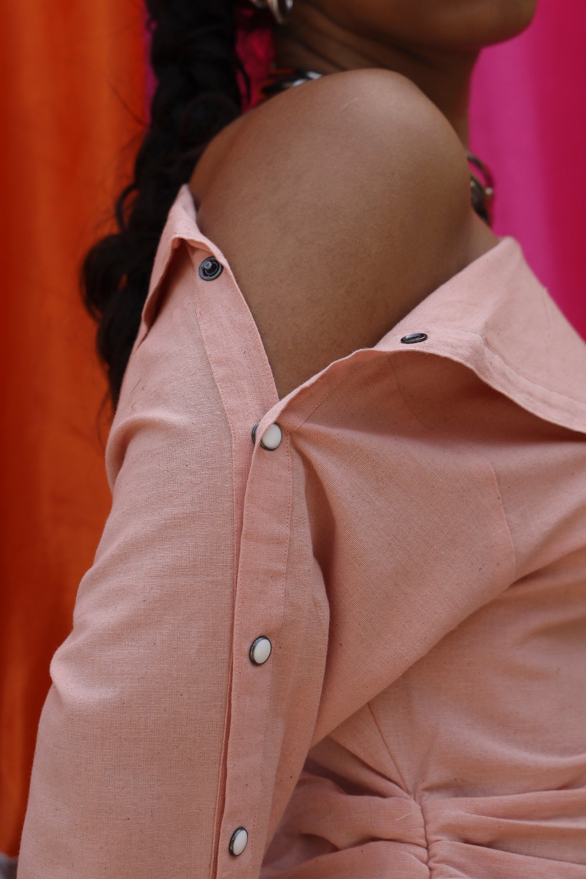 Asra Snap-Detail Top