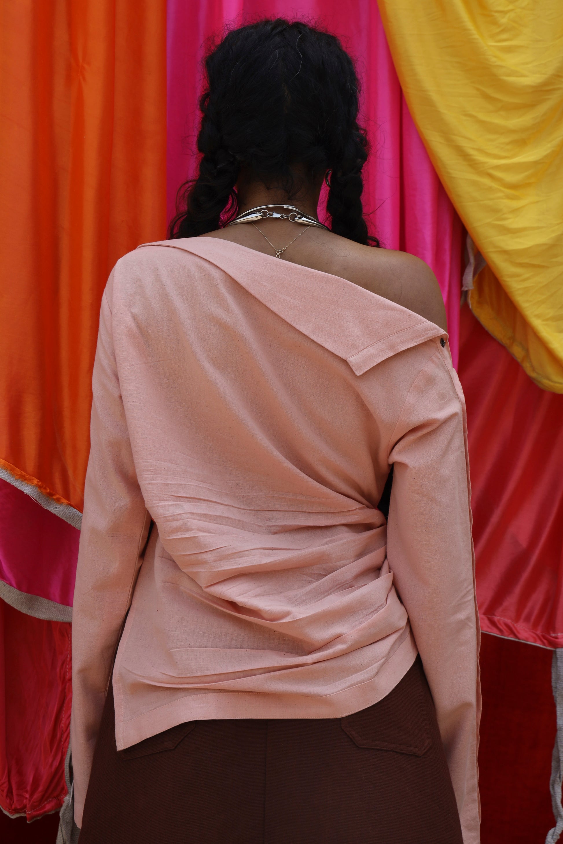 Asra Snap-Detail Top