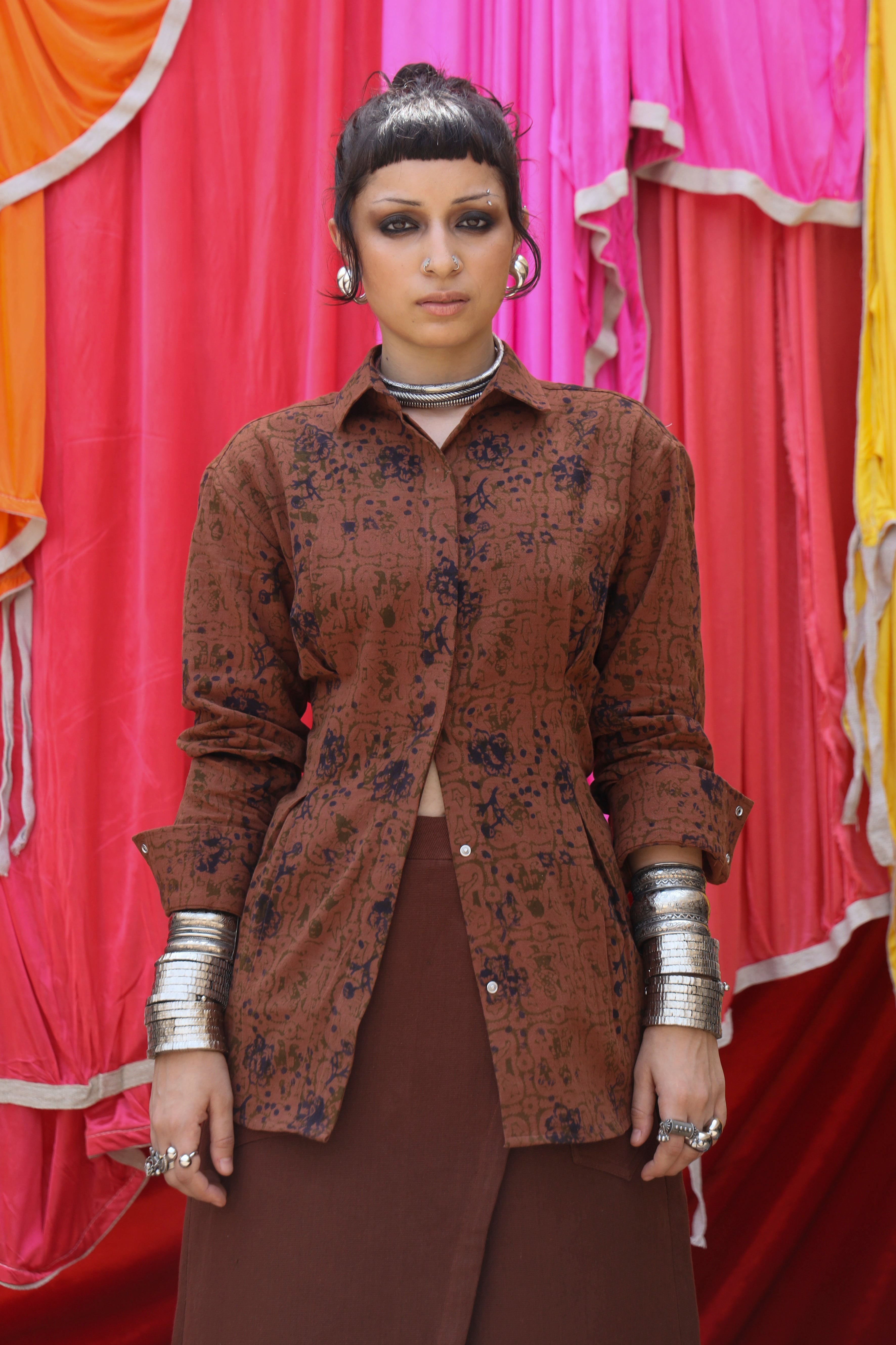 Heritage-corset shirt