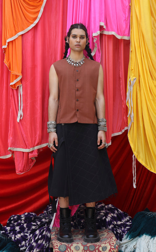 Raazi Wrap Skirt