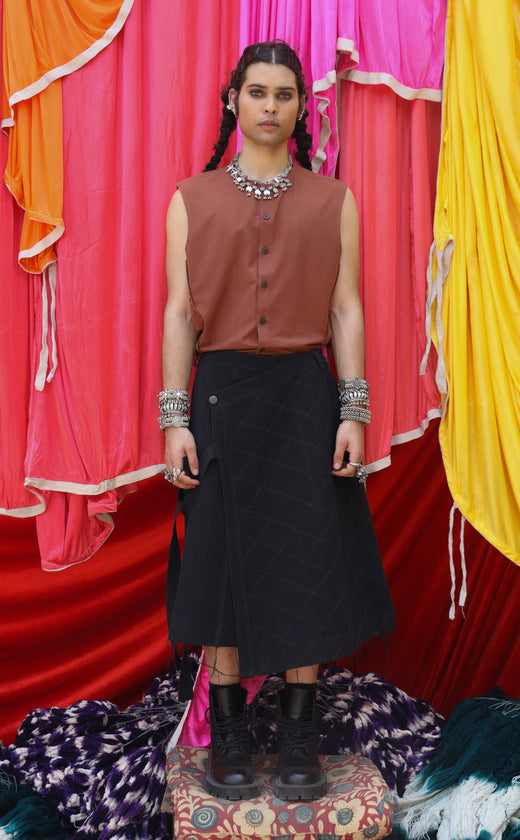 Raazi Wrap Skirt