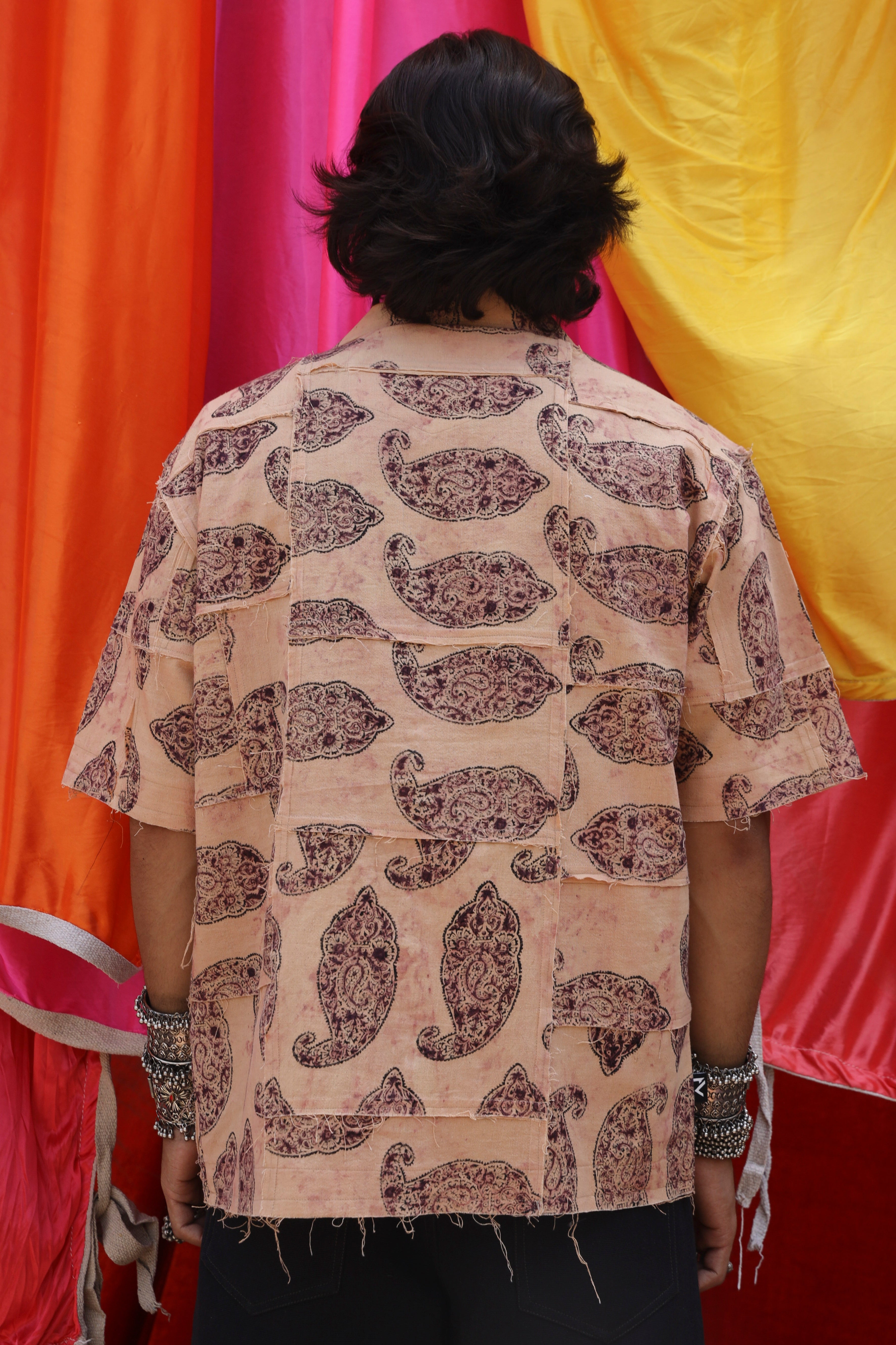 Kairi Heritage Patchwork Shirt