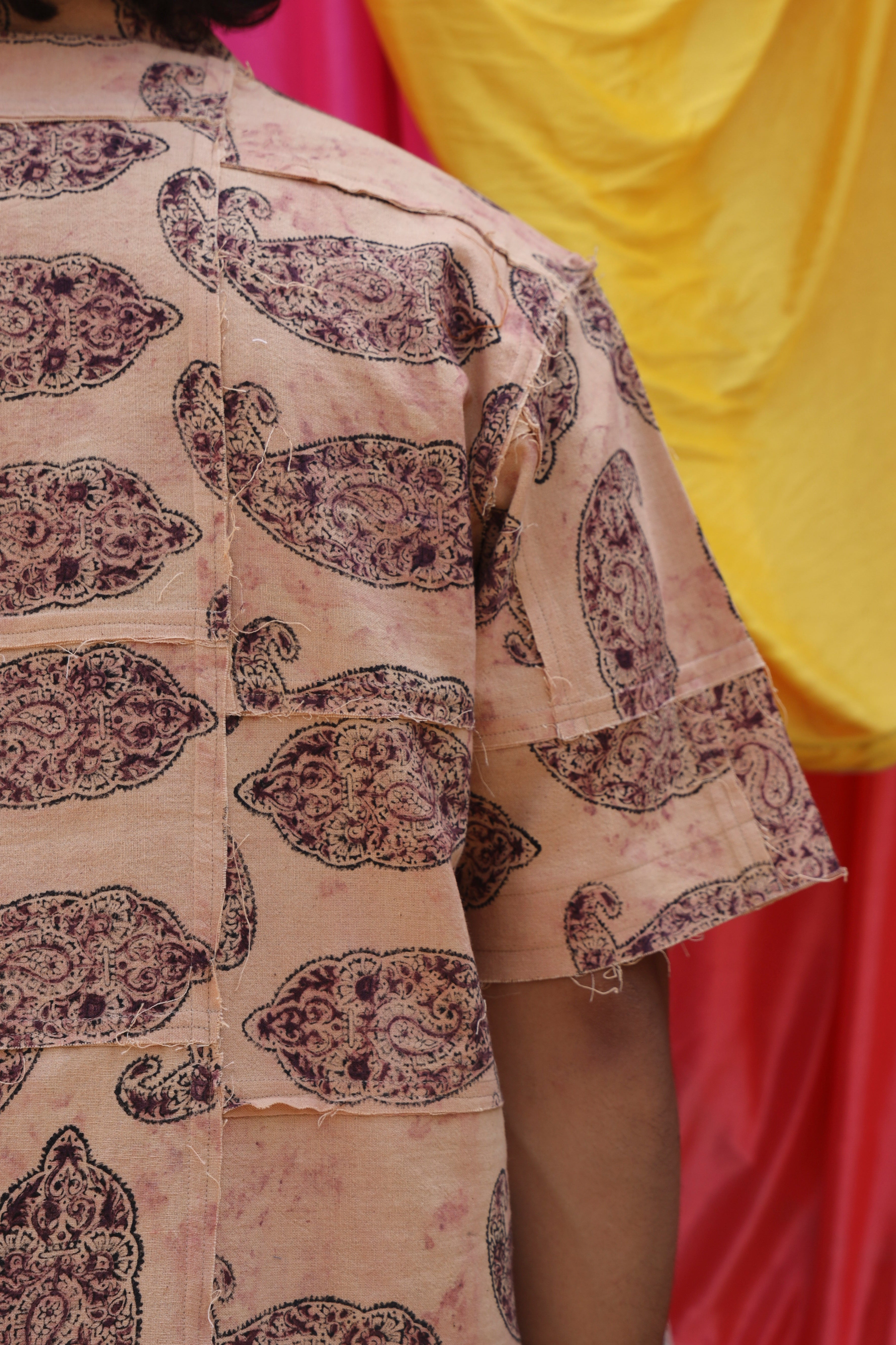 Kairi Heritage Patchwork Shirt