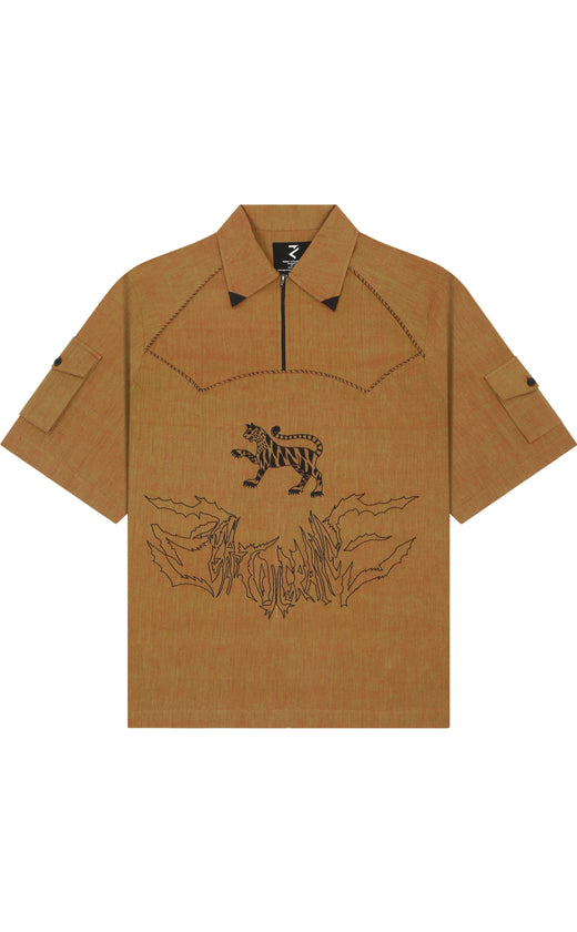 Handwork gothic quarter zip (Unisex)