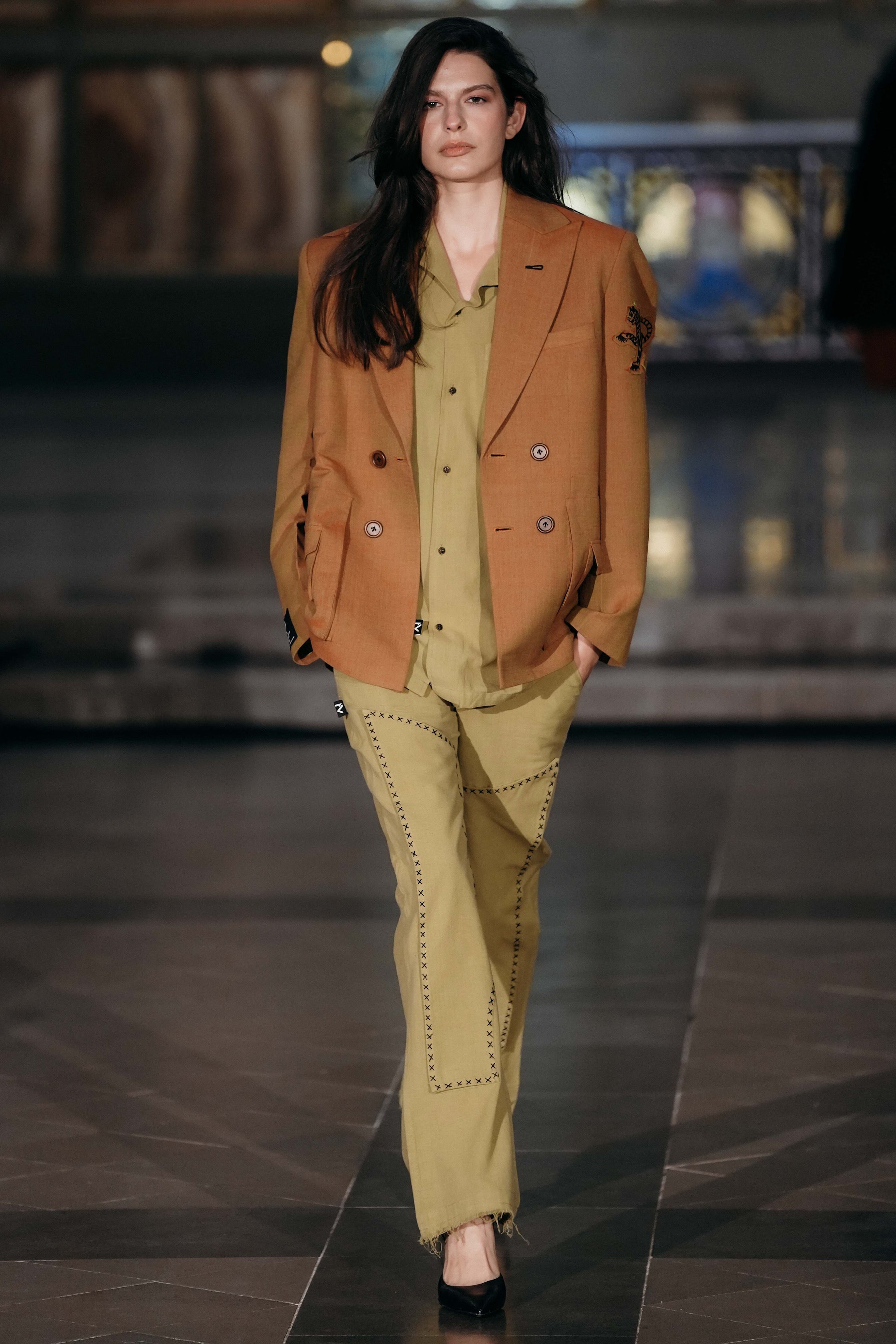 Handwoven Unisex Patchwork Blazer