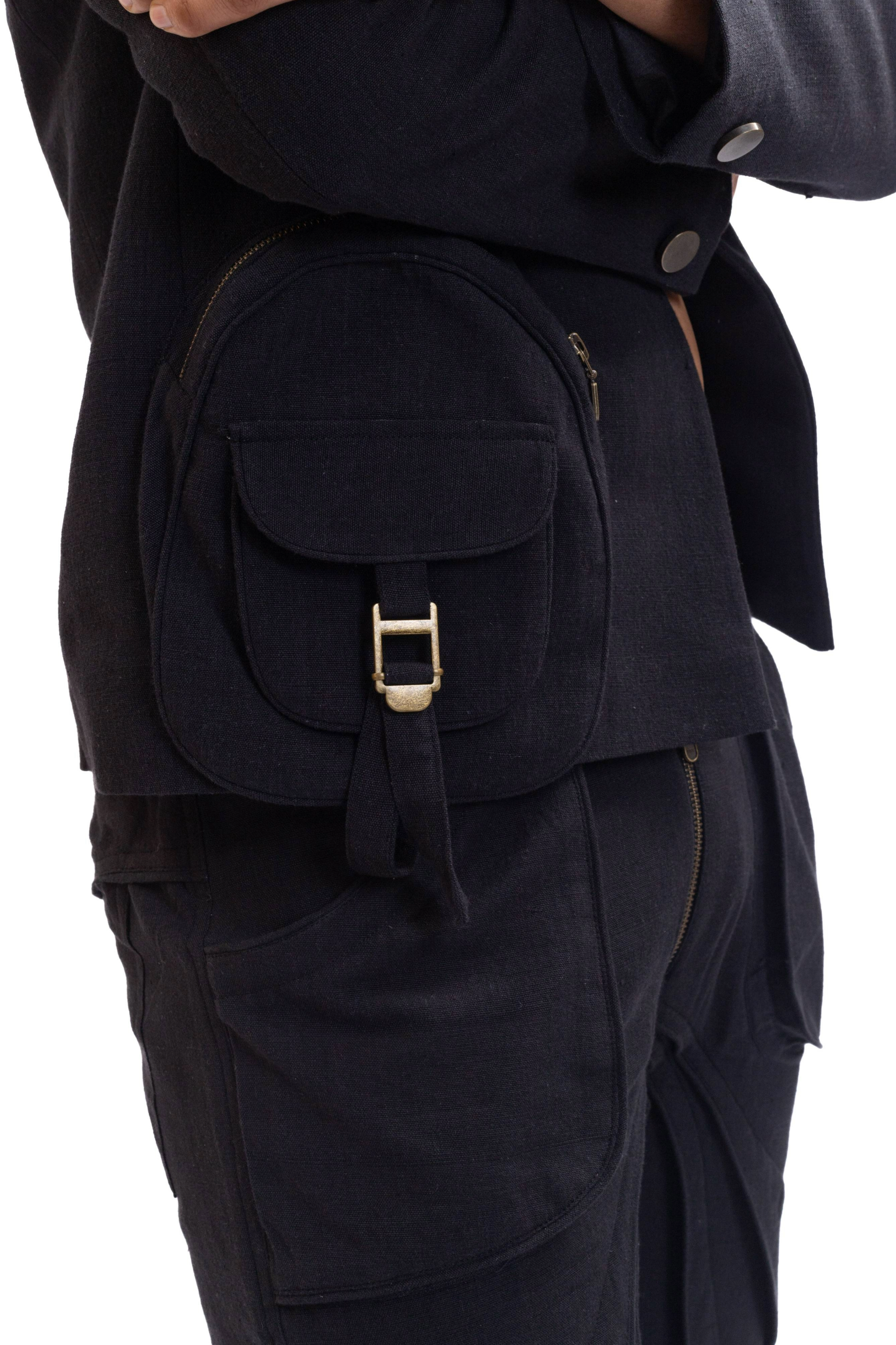 Black Narnia handmade blazer