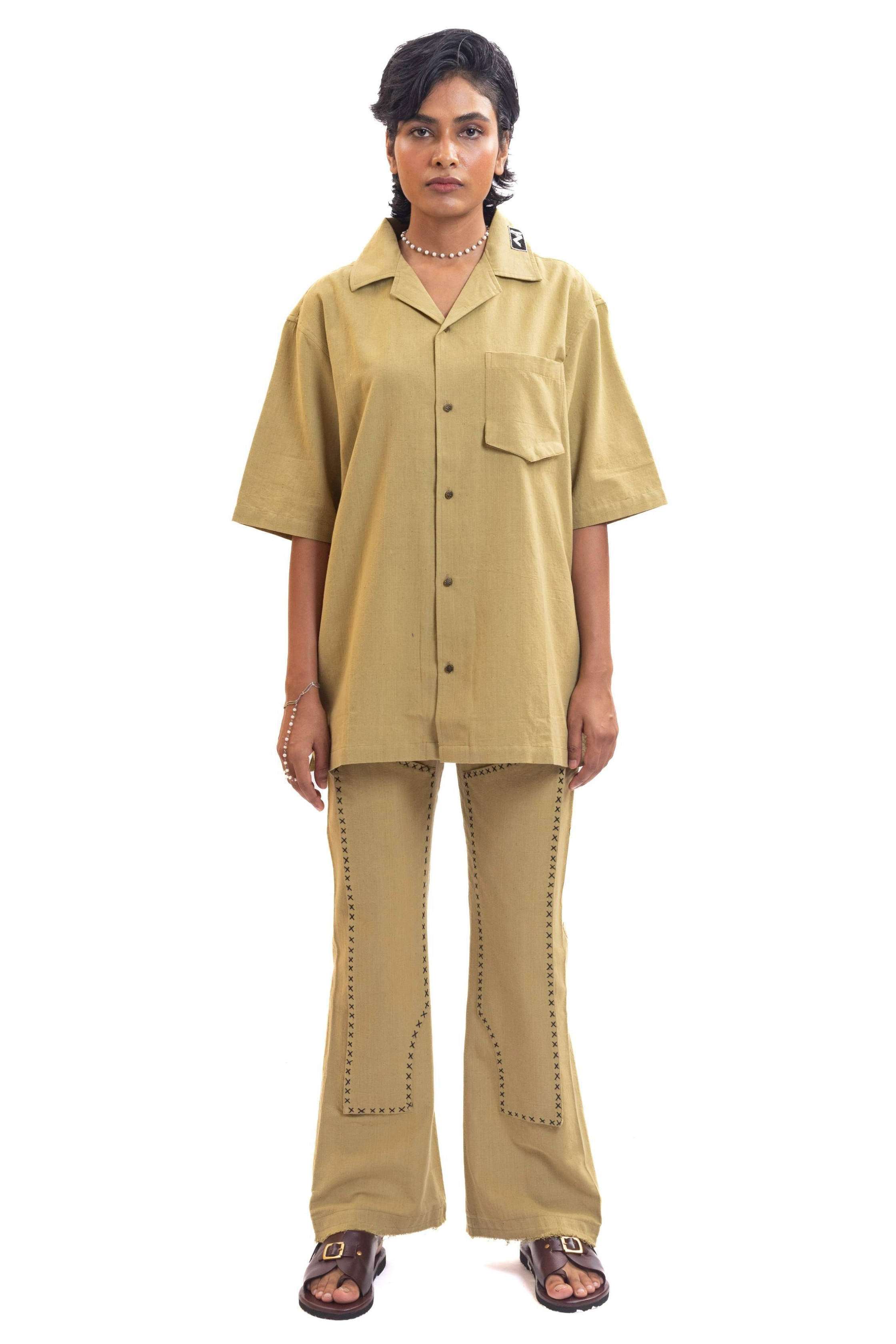 Safari handwoven shirt (unisex)