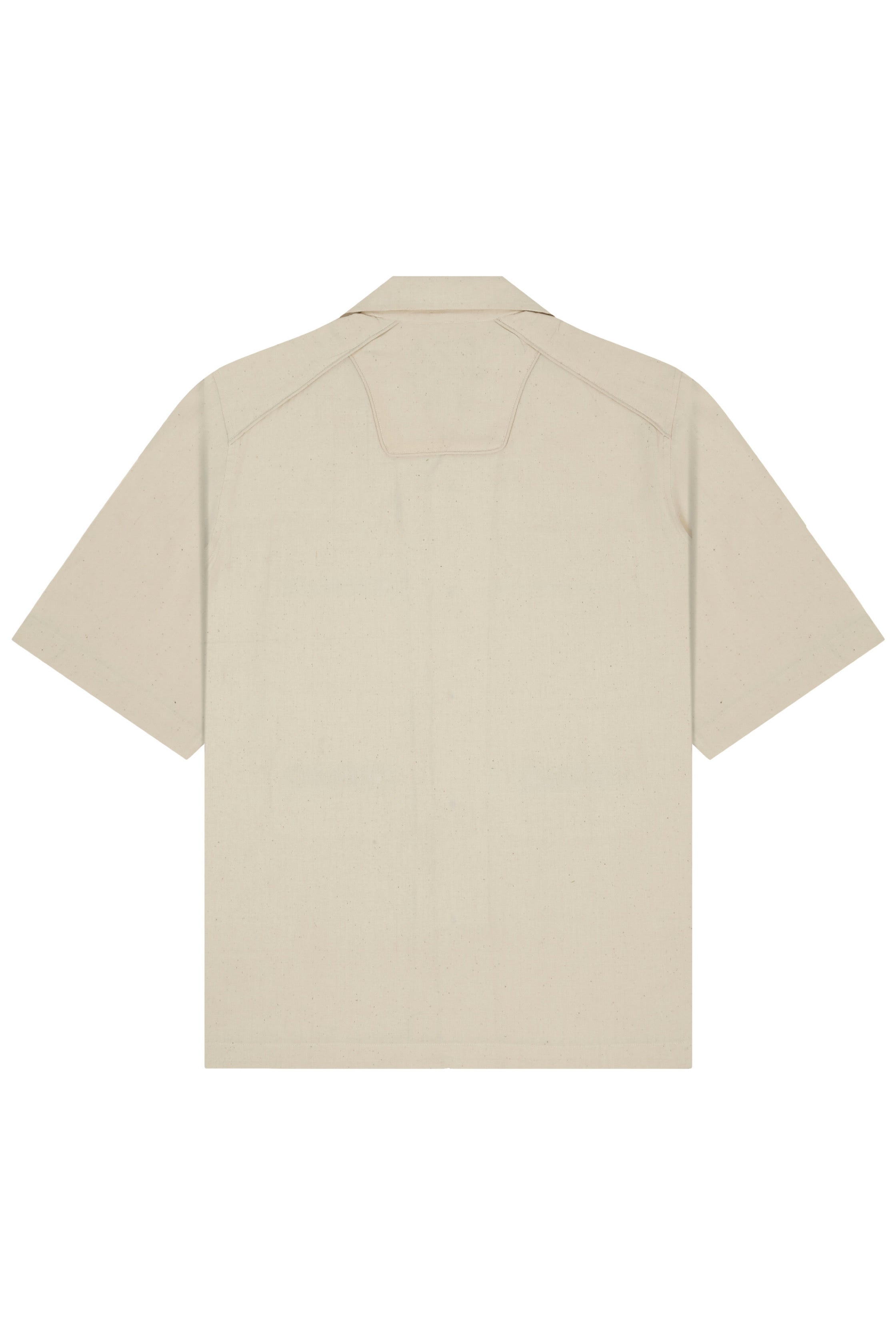 White handmade cargo shirt (Unisex)