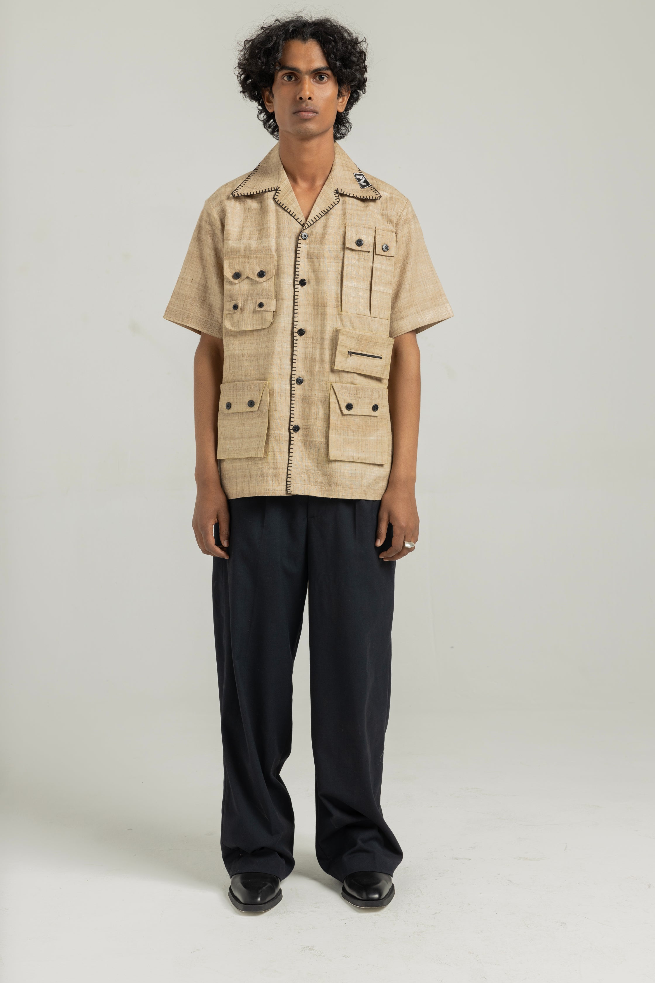 Bhagalpur Handmade Cargo Shirt