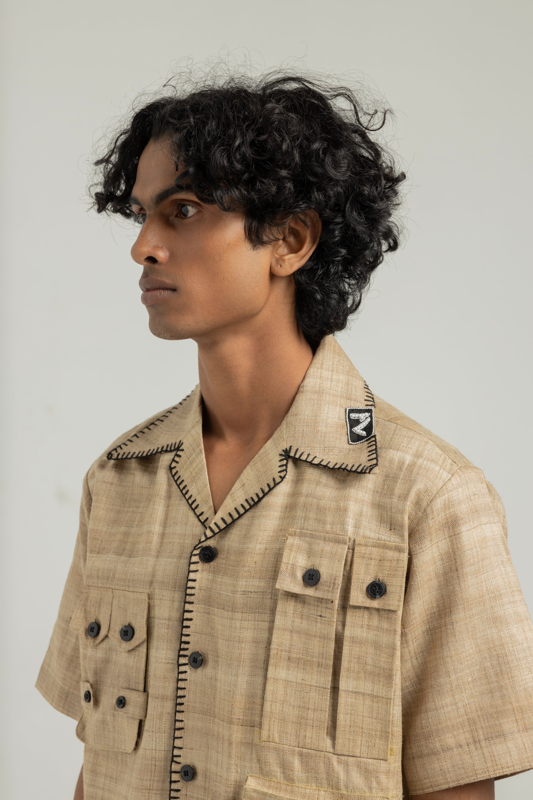 Bhagalpur Handmade Cargo Shirt