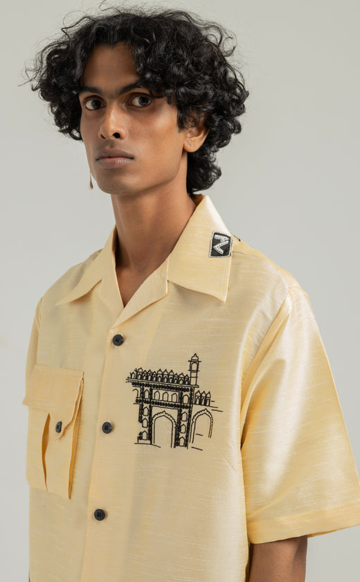 Ari & Zardozi Functional Shirt