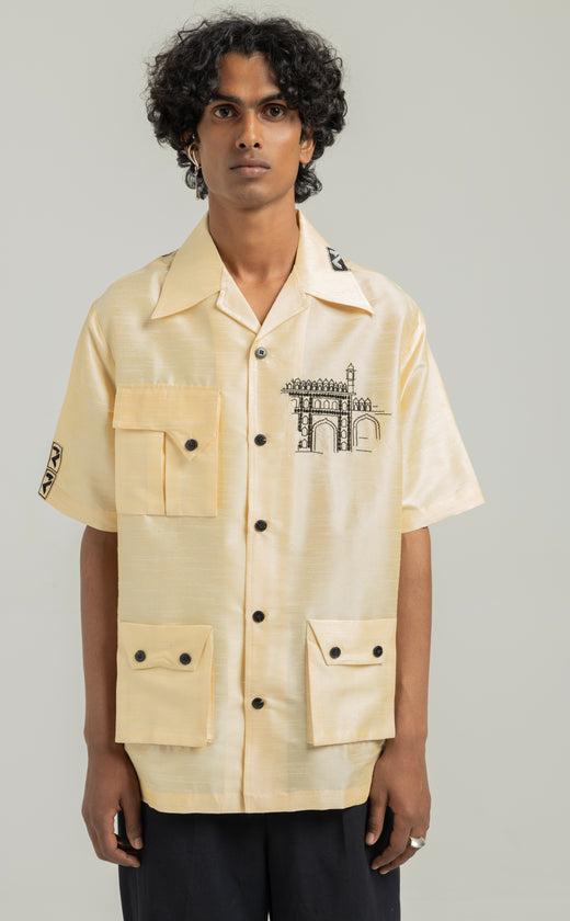 Ari & Zardozi Functional Shirt