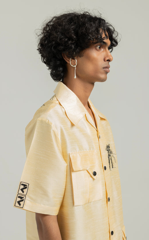 Ari & Zardozi Functional Shirt