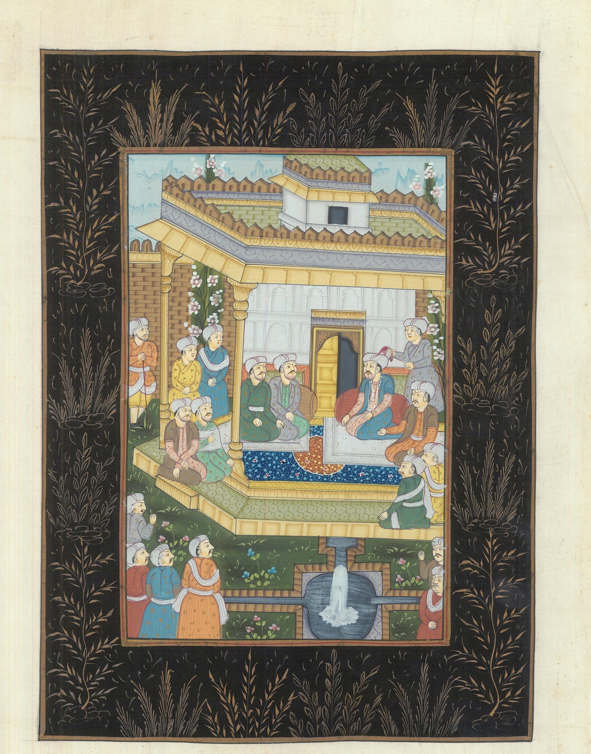 Royal Court patchwork t-shirt