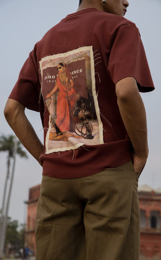 MARLBORO-RED OVERSIZED T-SHIRT