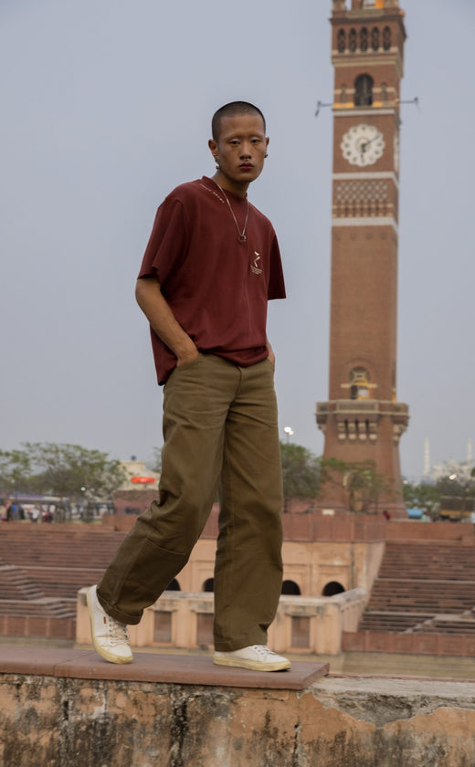 MARLBORO-RED OVERSIZED T-SHIRT
