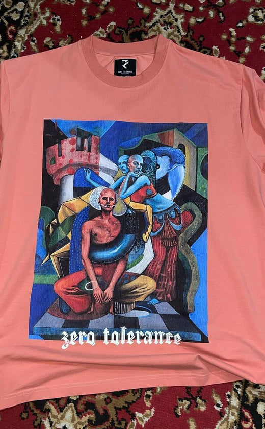 Sameera Sardana x Zero Tolerance oversized unisex t-shirt (Desert Sand)